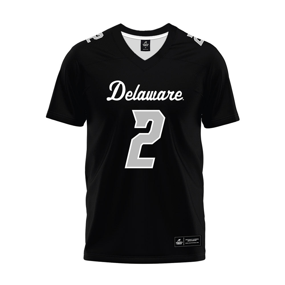 Delaware - NCAA Football : Kahlil Ali - Black Premium Football Jersey-0