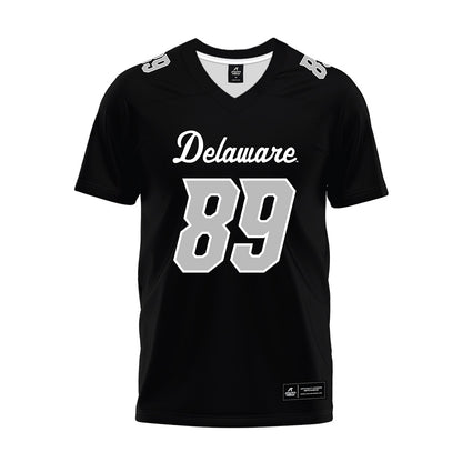 Delaware - NCAA Football : Nate Ray - Black Premium Football Jersey-0