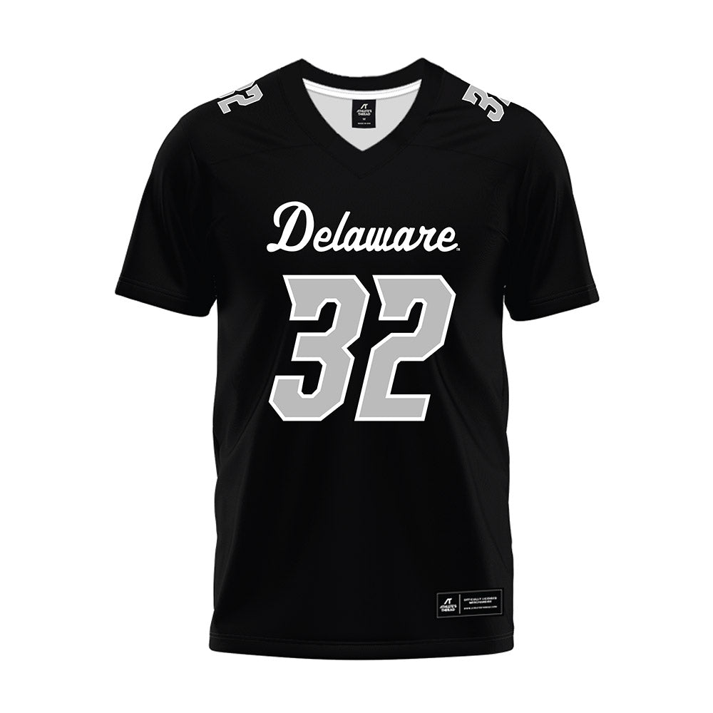 Delaware - NCAA Football : Joseph Zamot - Black Premium Football Jersey-0