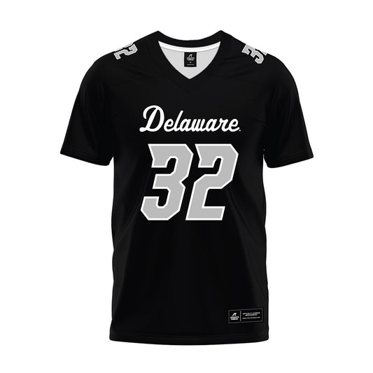 Delaware - NCAA Football : Joseph Zamot - Black Premium Football Jersey-0