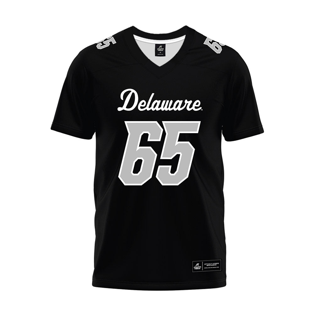 Delaware - NCAA Football : Wahkeem Roman - Black Premium Football Jersey-0