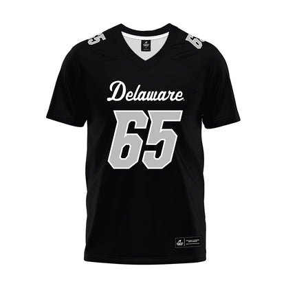 Delaware - NCAA Football : Wahkeem Roman - Black Premium Football Jersey-0
