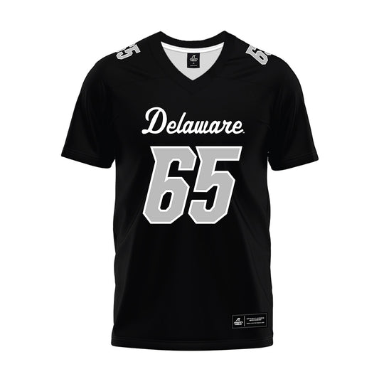 Delaware - NCAA Football : Wahkeem Roman - Black Premium Football Jersey-0