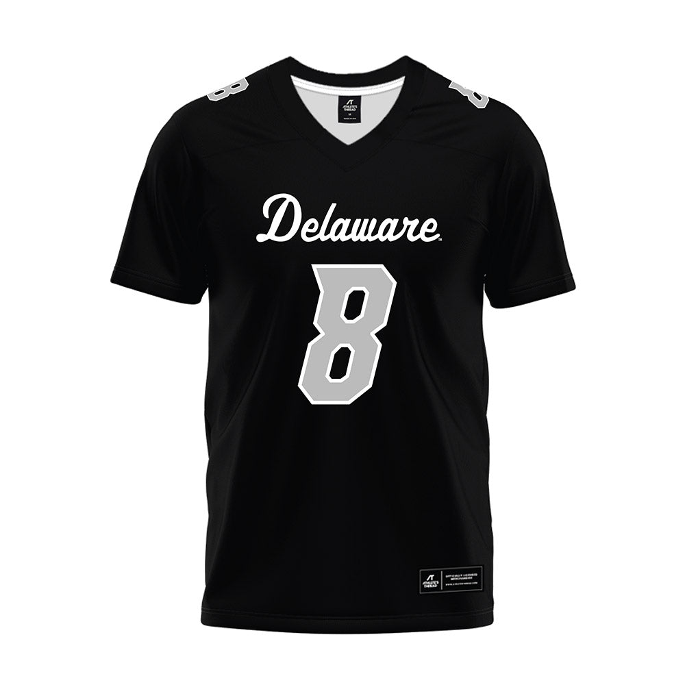Delaware - NCAA Football : Jaquise Alexander - Black Premium Football Jersey-0
