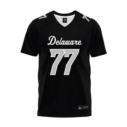 Delaware - NCAA Football : Jack Small - Black Premium Football Jersey-0
