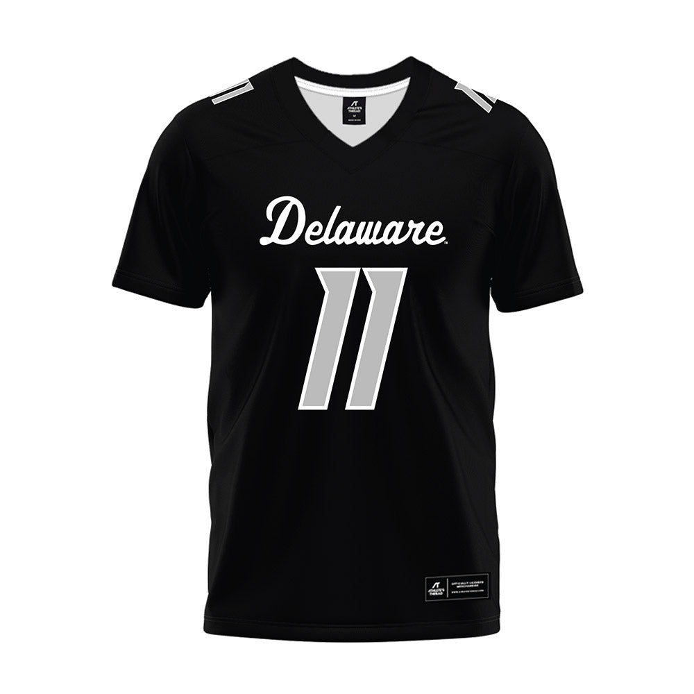 Delaware - NCAA Football : Jawarren Corbin - Black Premium Football Jersey-0