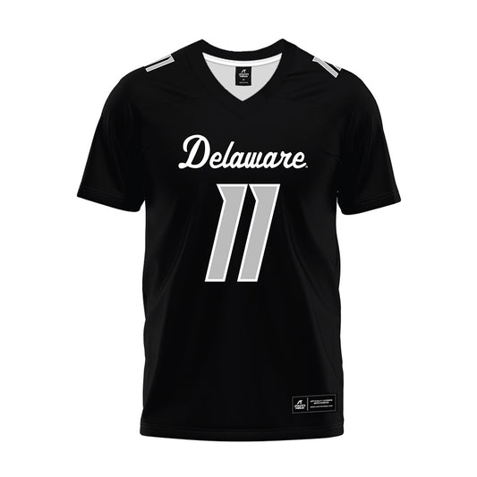Delaware - NCAA Football : Jawarren Corbin - Black Premium Football Jersey-0