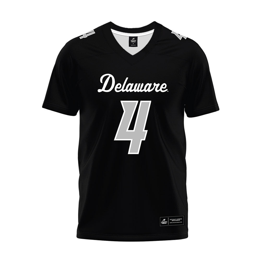Delaware - NCAA Football : Demarco Daniels - Black Premium Football Jersey-0