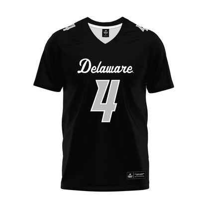 Delaware - NCAA Football : Demarco Daniels - Black Premium Football Jersey-0