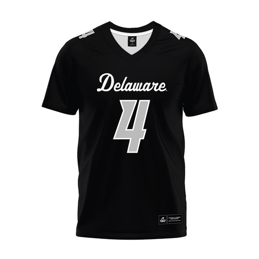 Delaware - NCAA Football : Demarco Daniels - Black Premium Football Jersey-0