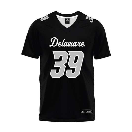 Delaware - NCAA Football : Josh Cupitt - Black Premium Football Jersey-0