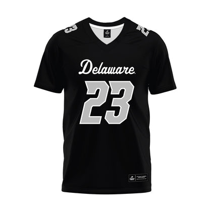 Delaware - NCAA Football : Shawn Church Jr. - Black Premium Football Jersey-0