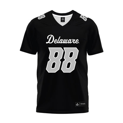 Delaware - NCAA Football : Elijah Sessoms - Black Premium Football Jersey-0