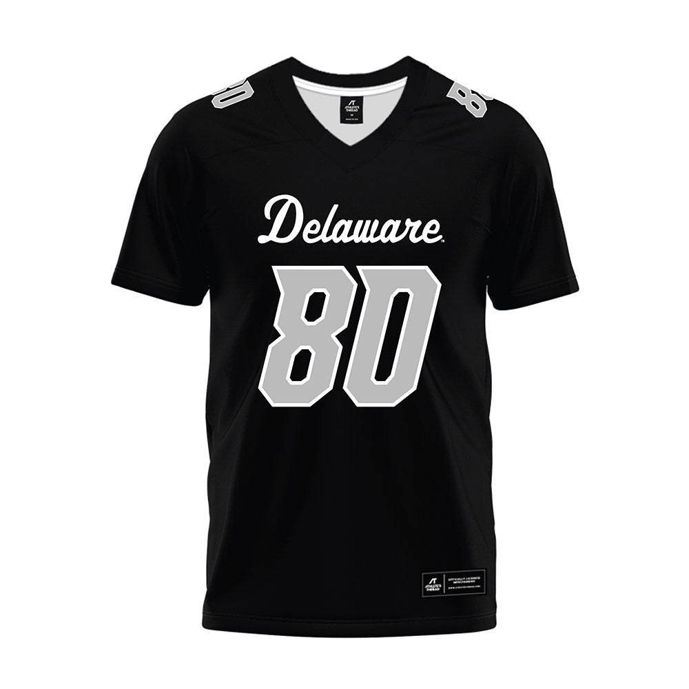 Delaware - NCAA Football : Matthew McKinley - Black Premium Football Jersey-0