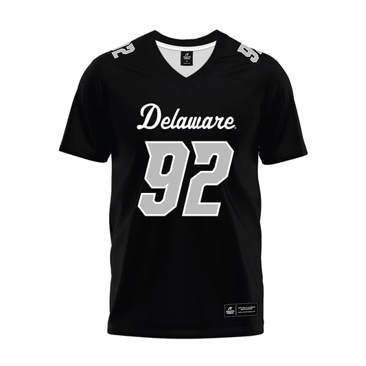 Delaware - NCAA Football : Sky Sholder - Black Premium Football Jersey-0