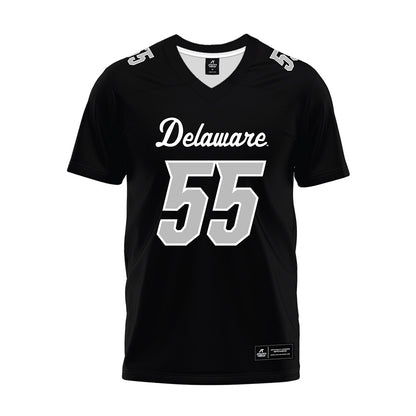Delaware - NCAA Football : Dylan Stewart - Black Premium Football Jersey-0