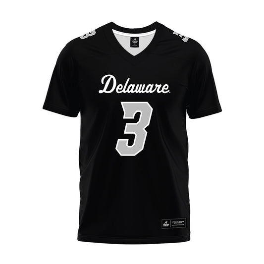 Delaware - NCAA Football : Brandon Gorham - Black Premium Football Jersey-0