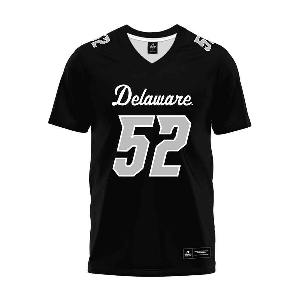 Delaware - NCAA Football : Miles Muldrow - Black Premium Football Jersey-0