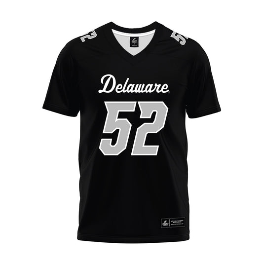 Delaware - NCAA Football : Miles Muldrow - Black Premium Football Jersey-0