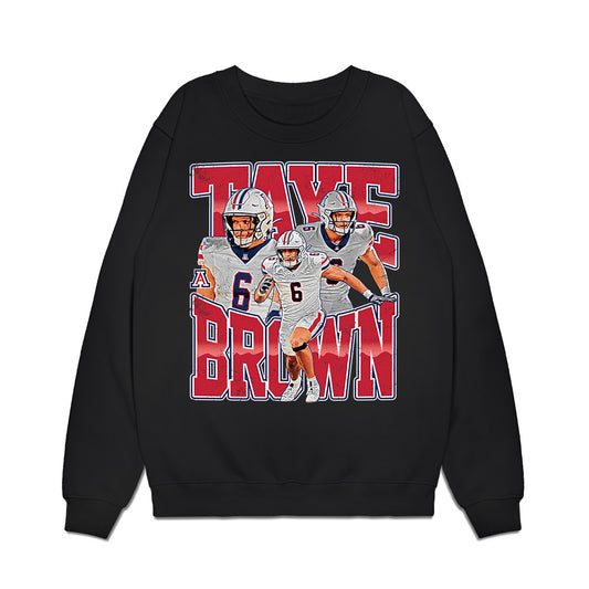 Arizona - NCAA Football : Taye Brown - Collage Premium Crewneck Sweatshirt-0