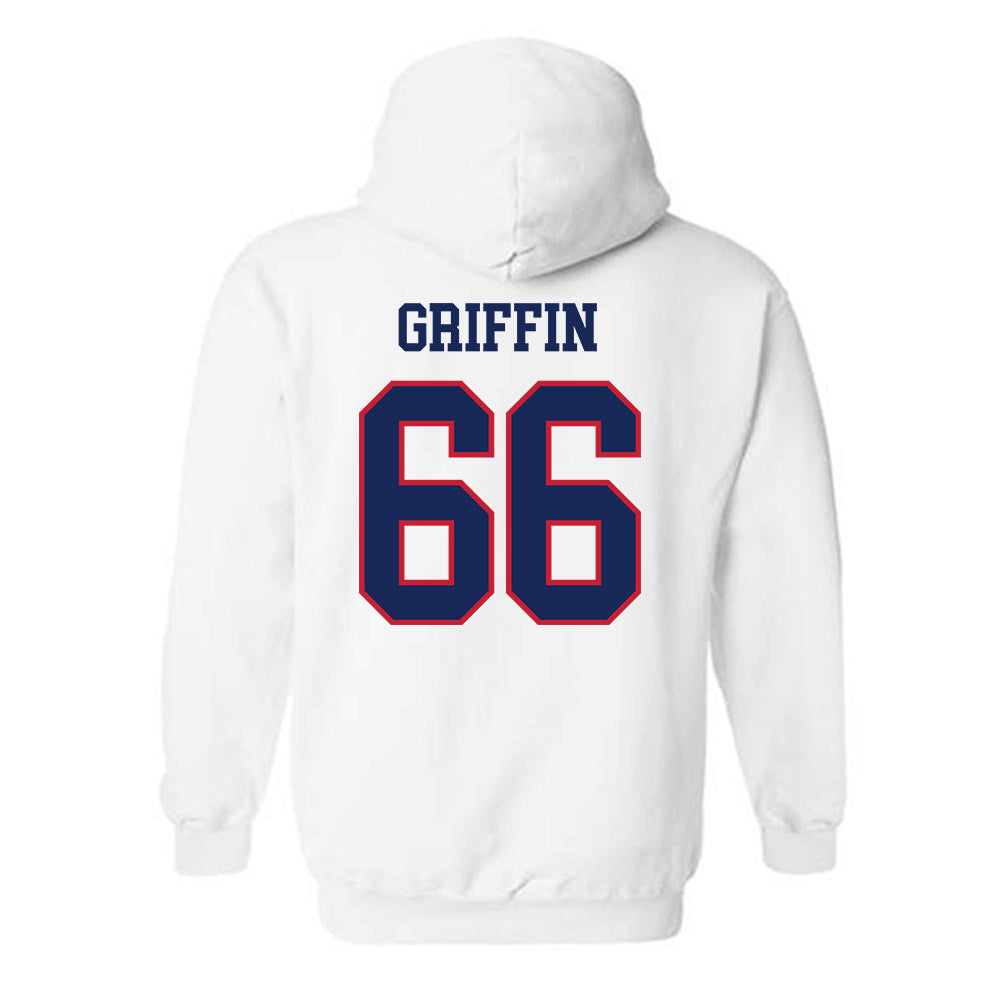 Arizona - NCAA Football : Jaxon Griffin - Classic Shersey Hooded Sweatshirt-1