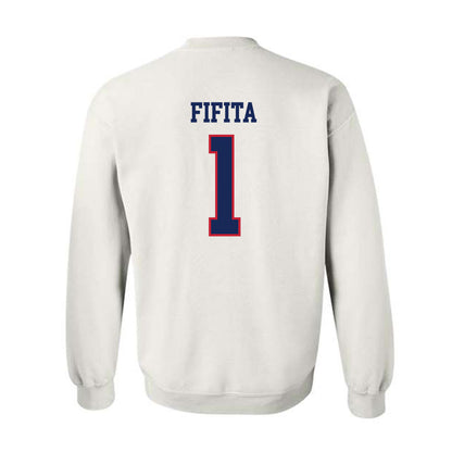 Arizona - NCAA Football : Noah Fifita - Classic Shersey Crewneck Sweatshirt-1