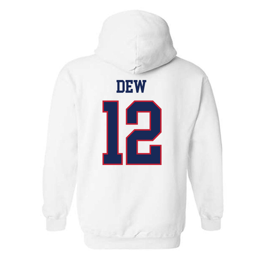 Arizona - NCAA Women's Basketball : Montaya Dew - Classic Shersey Hooded Sweatshirt-1