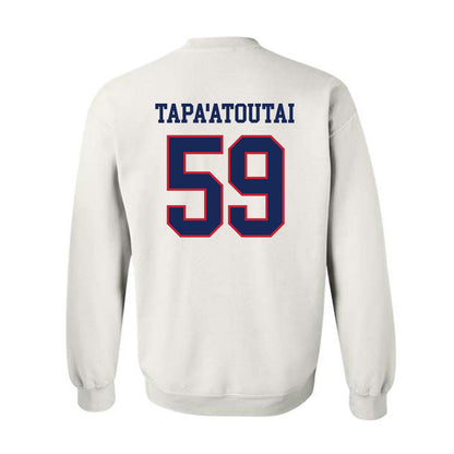 Arizona - NCAA Football : Rhino Tapa'atoutai - Classic Shersey Crewneck Sweatshirt-1