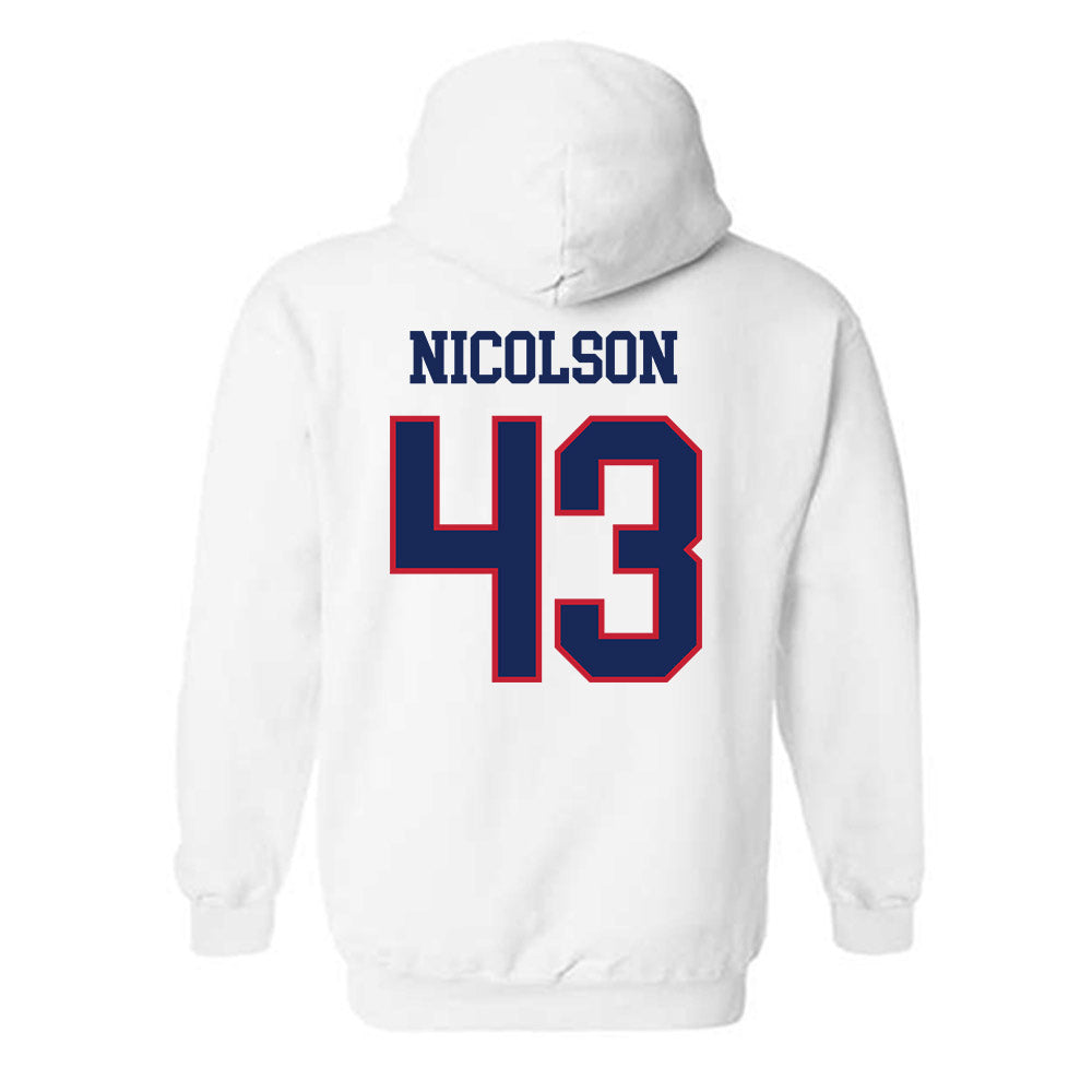 Arizona - NCAA Football : Drew Nicolson - Classic Shersey Hooded Sweatshirt-1