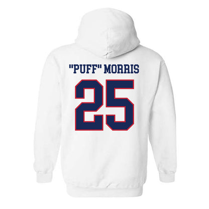 Arizona - NCAA Women's Basketball : Aliyahna "Puff" Morris - Classic Shersey Hooded Sweatshirt-1