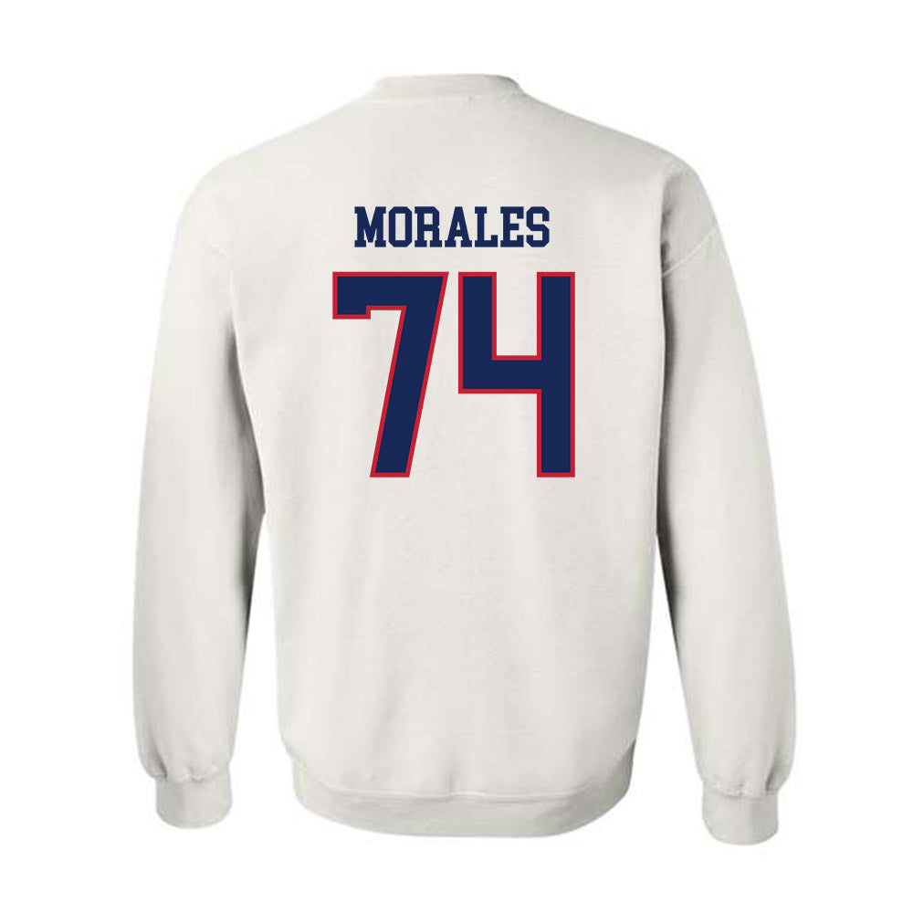 Arizona - NCAA Football : Justin Morales - Classic Shersey Crewneck Sweatshirt-1