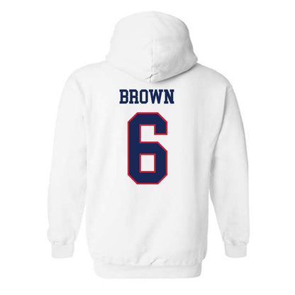 Arizona - NCAA Football : Taye Brown - Classic Shersey Hooded Sweatshirt-1