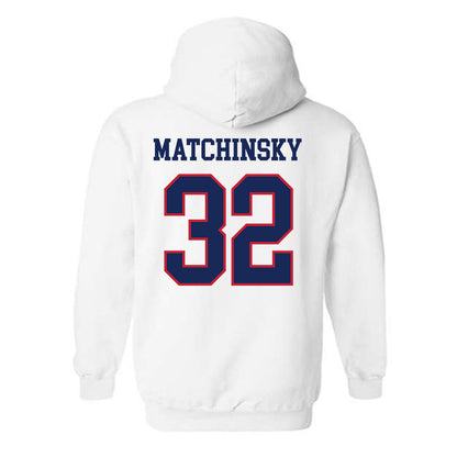 Arizona - NCAA Beach Volleyball : Holly Matchinsky - Classic Shersey Hooded Sweatshirt-1