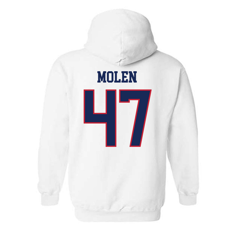 Arizona - NCAA Football : Broden Molen - Classic Shersey Hooded Sweatshirt-1