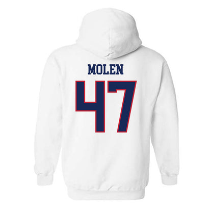 Arizona - NCAA Football : Broden Molen - Classic Shersey Hooded Sweatshirt-1