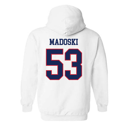 Arizona - NCAA Football : Christian Madoski - Classic Shersey Hooded Sweatshirt-1