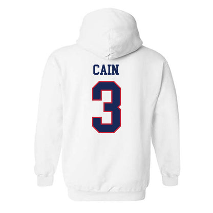 Arizona - NCAA Baseball : Andrew Cain - Classic Shersey Hooded Sweatshirt-1