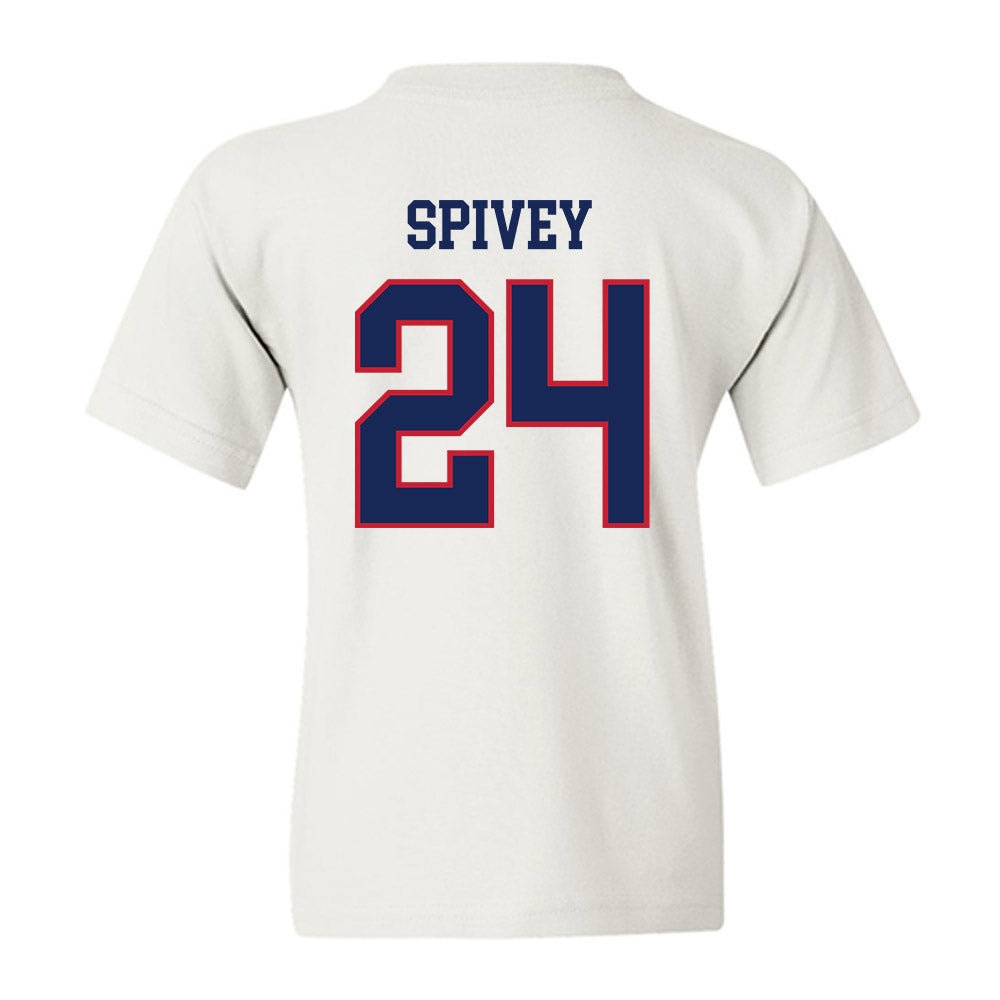 Arizona - NCAA Football : Kingston Spivey - Classic Shersey Youth T-Shirt-1