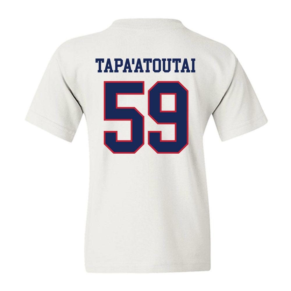 Arizona - NCAA Football : Rhino Tapa'atoutai - Classic Shersey Youth T-Shirt-1