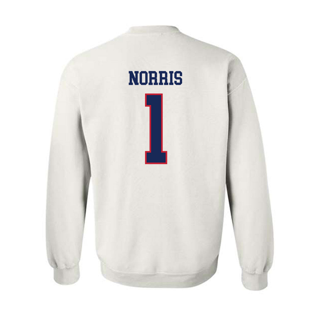Arizona - NCAA Beach Volleyball : Leah Norris - Classic Shersey Crewneck Sweatshirt-1