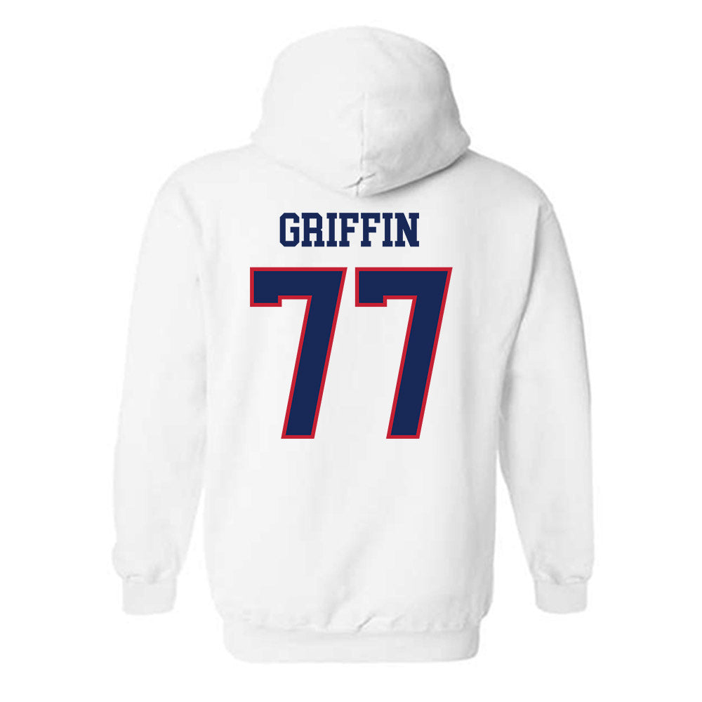 Arizona - NCAA Football : Jake Griffin - Classic Shersey Hooded Sweatshirt-1