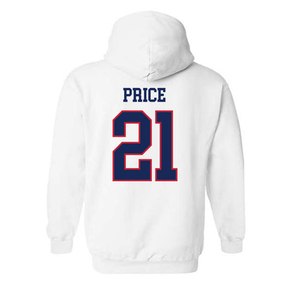 Arizona - NCAA Football : Johno Price - Classic Shersey Hooded Sweatshirt-1