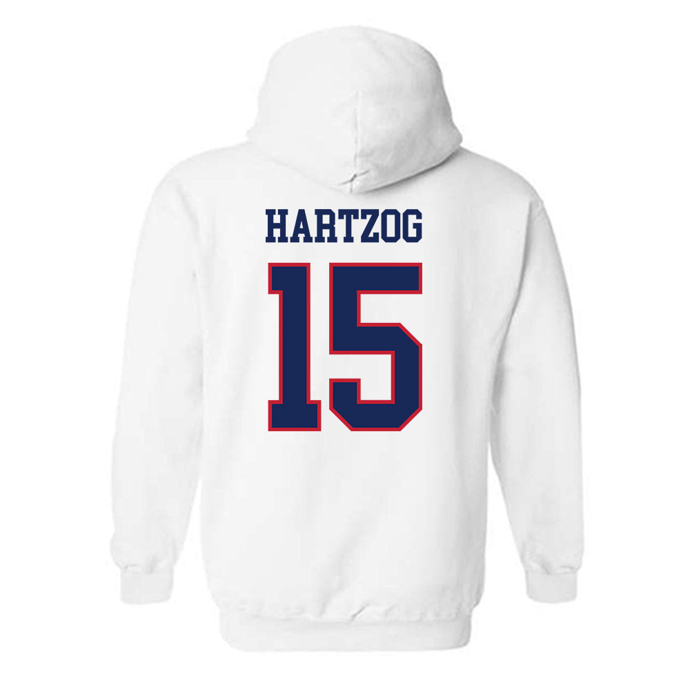 Arizona - NCAA Football : Malcolm Hartzog - Classic Shersey Hooded Sweatshirt-1