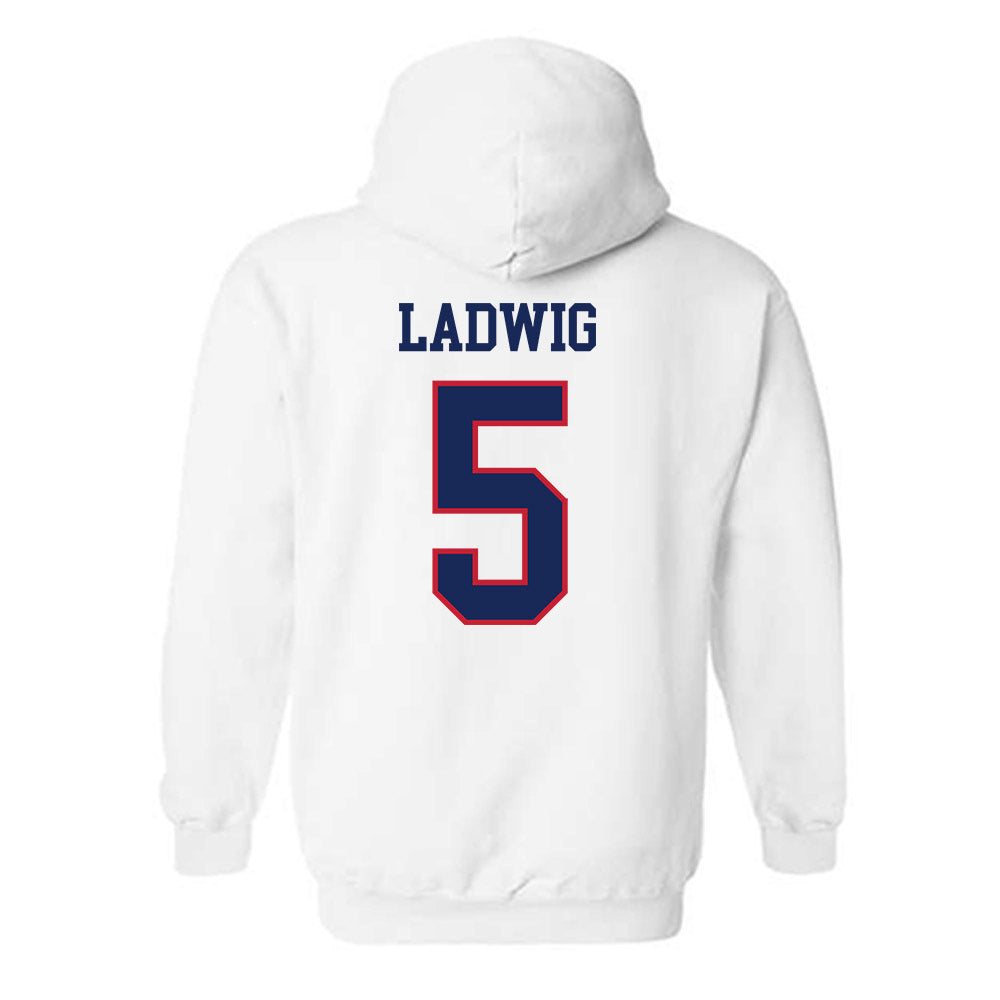 Arizona - NCAA Women's Basketball : Molly Ladwig - Classic Shersey Hooded Sweatshirt-1
