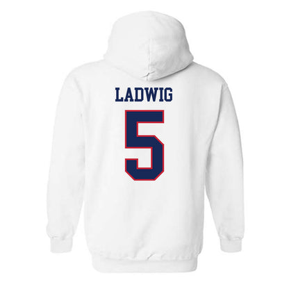 Arizona - NCAA Women's Basketball : Molly Ladwig - Classic Shersey Hooded Sweatshirt-1