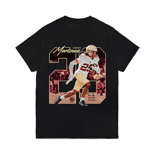 Boston College - NCAA Football : Cameron Martinez - Collage Comfort Colors T-Shirt-0