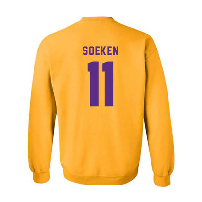LSU - NCAA Softball : Lauryn Soeken - Classic Shersey Crewneck Sweatshirt-1