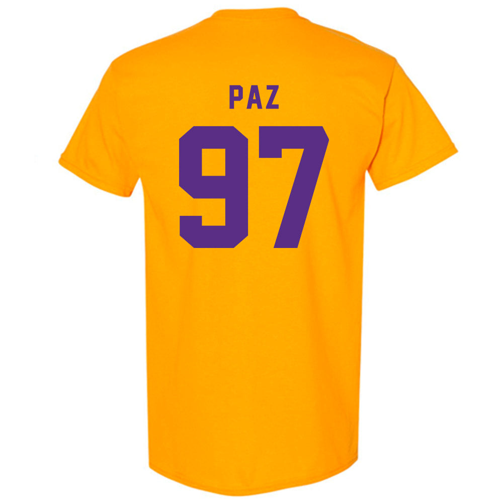LSU - NCAA Baseball : Marcos Paz - Classic Shersey T-Shirt-1