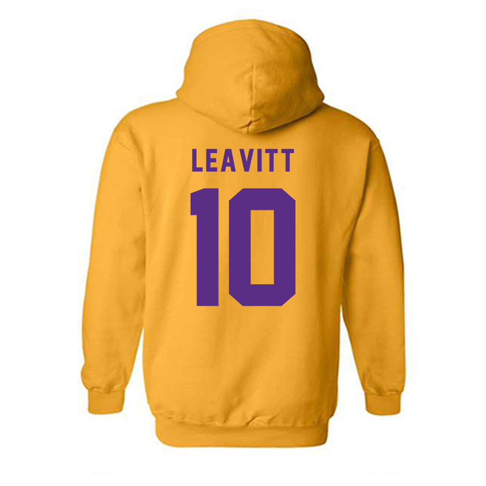 LSU - NCAA Football : Sam Leavitt - Classic Shersey Hooded Sweatshirt-1