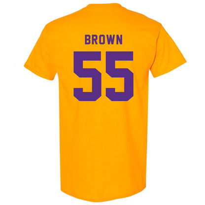 LSU - NCAA Football : Lamar Brown - Classic Shersey T-Shirt-1